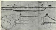 fig.26 - Ponte Cristina sul Calore. Progettato dallingegnere Giura nel 1835 e realizzato nelle Ferriere di Mongiana.
